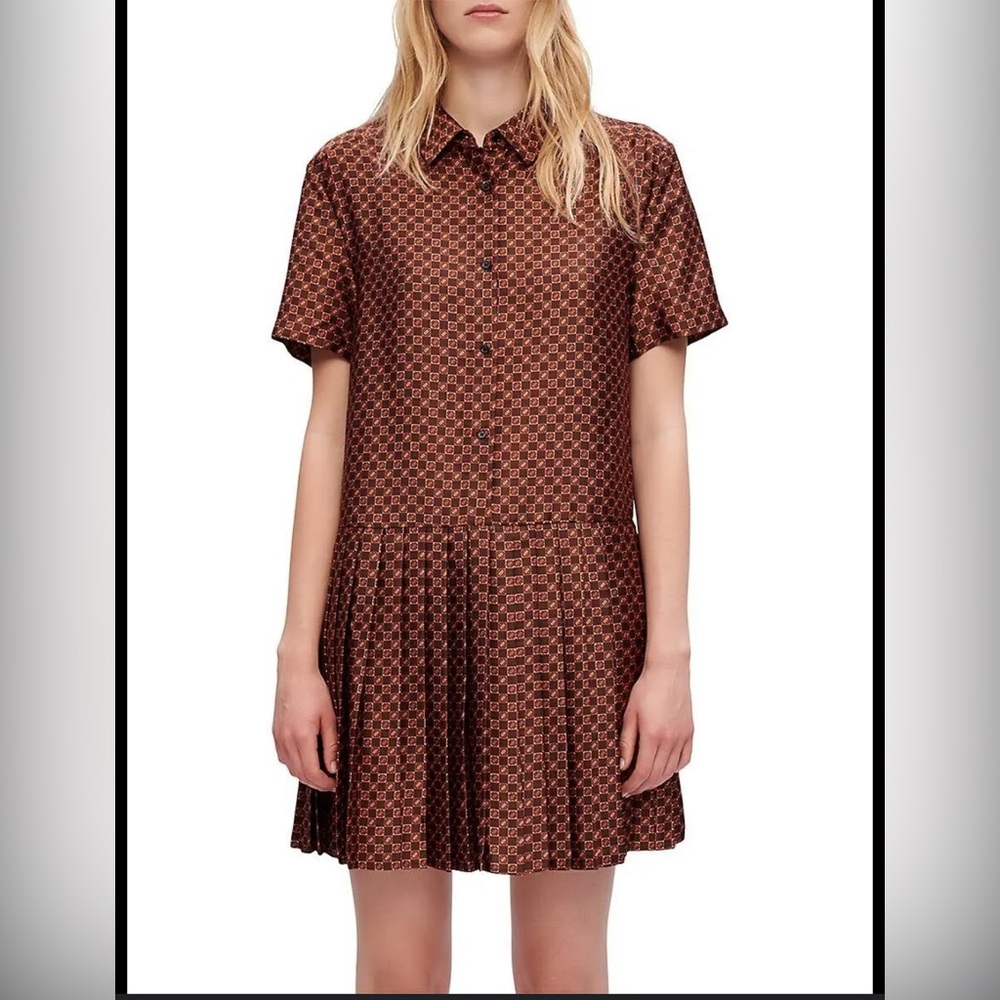 Maje Rablic Shirt Dress - 36 (Small)